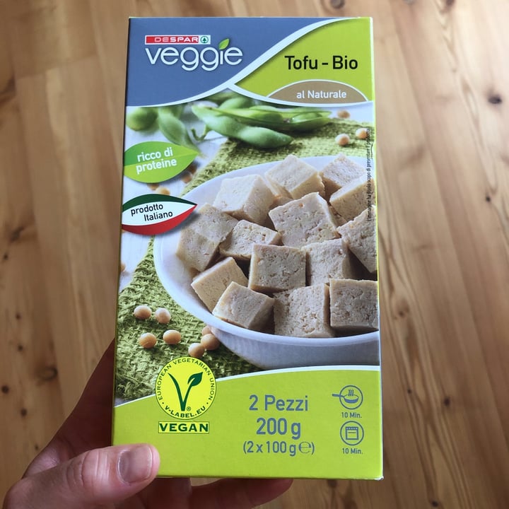 photo of Despar Veggie Tofu Al Naturale shared by @mariagloriaclara on  17 Aug 2021 - review