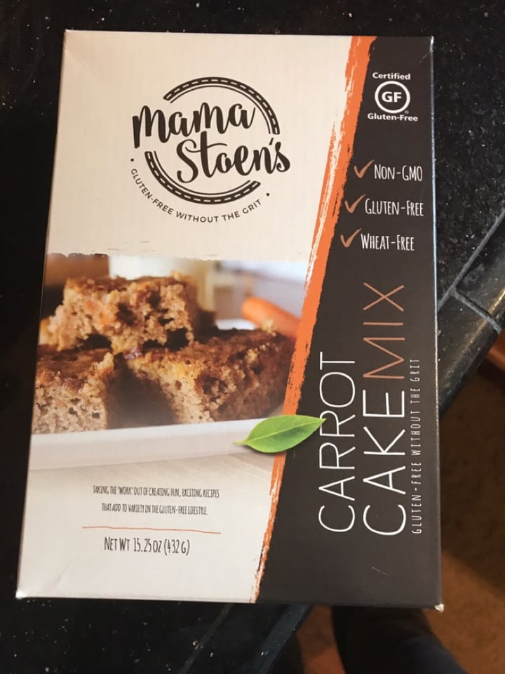 photo of Mama Stoen’s Carrot Cake Mix shared by @mnvegan on  02 May 2019 - review