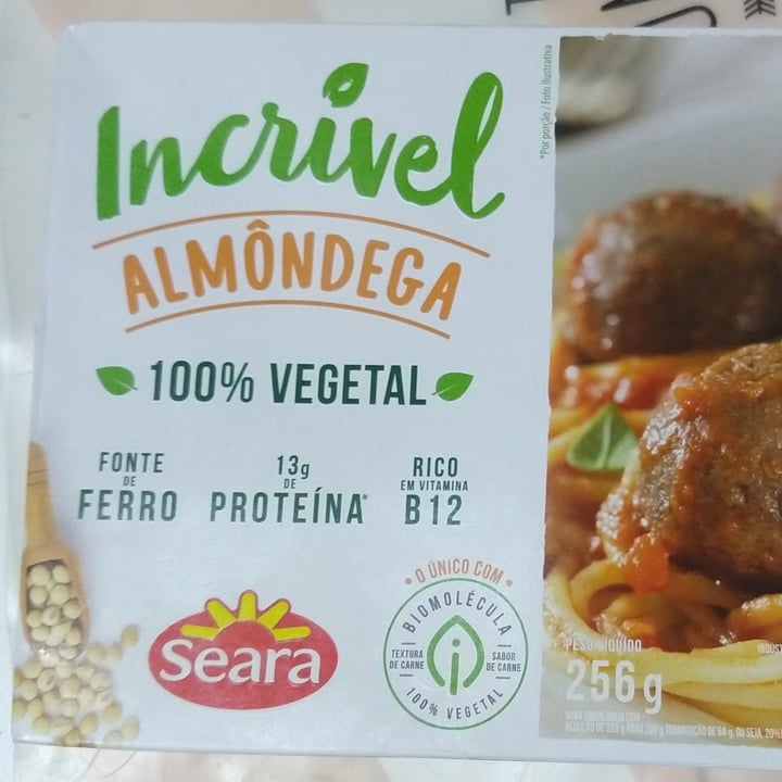 review photo of Sadia Veg Almondega shared by @padu on 25 Aug 2022 - review