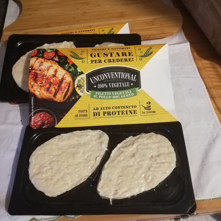 review photo of Unconventional Filetti Vegetali 0% Pollo 100% Gusto - Plant Based Fillet shared by @helello on 23 Aug 2022 - review