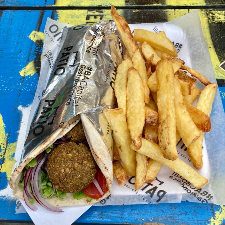 photo of Patio de los lecheros Gyro Falafel shared by @outofstep on  03 Feb 2022 - review