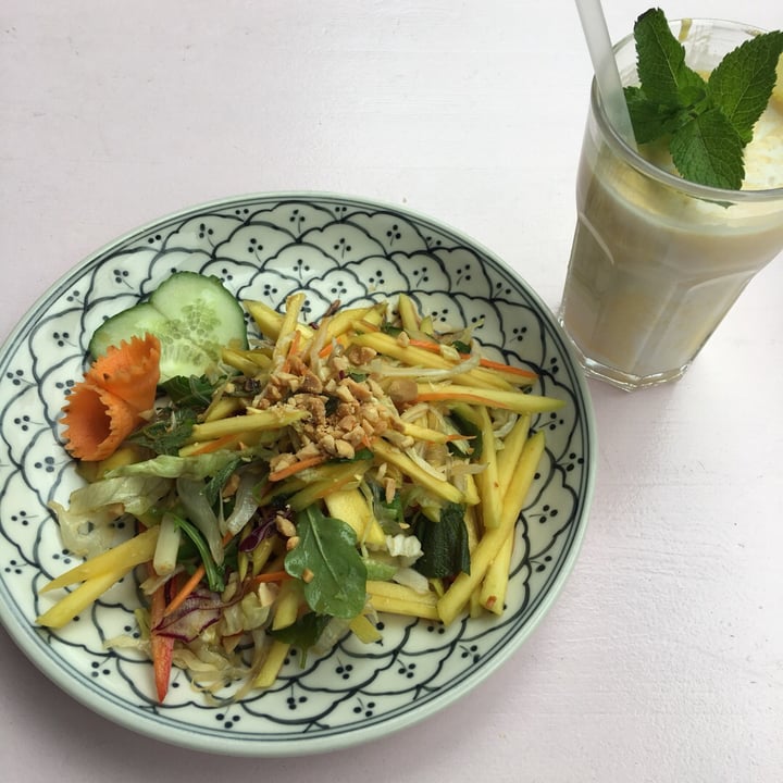 review photo of +84 Asian Deli Mango salad shared by @happyanimallab on 03 Jun 2019 - review