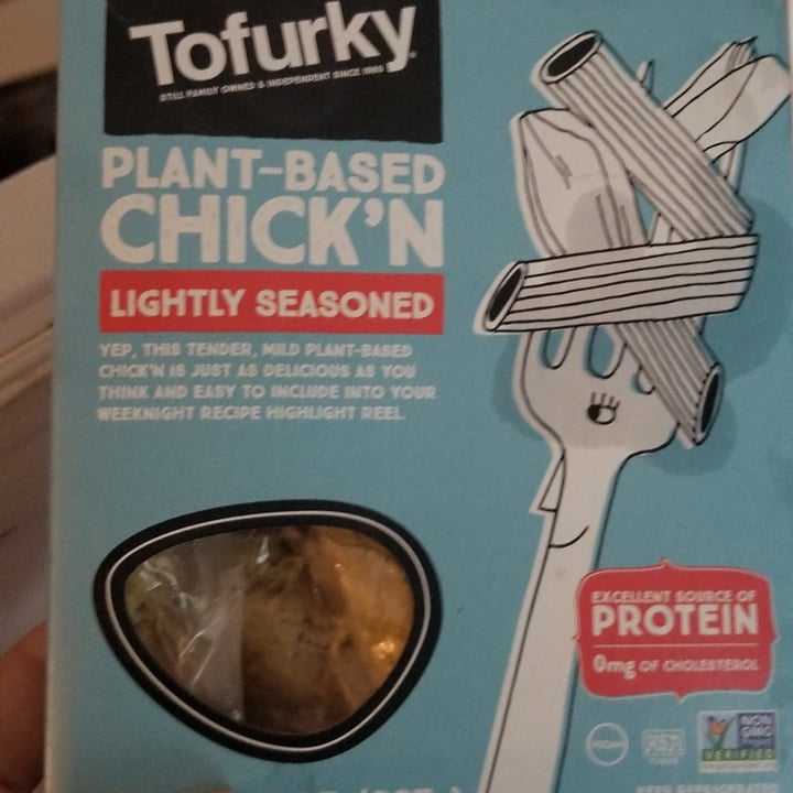 review photo of Tofurky Plant-Based Chick’n Lightly Seasoned shared by @ldbrochu on 01 Dec 2020 - review