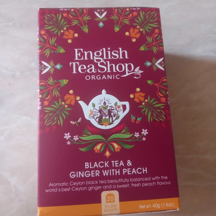 review photo of English Tea Shop Black Tea & Ginger With Peach shared by @kerryb271 on 31 May 2022 - review