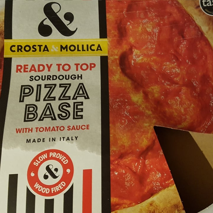photo of Crosta & Mollica Sourdough pizza base shared by @vegan-paul on  01 Jan 2022 - review