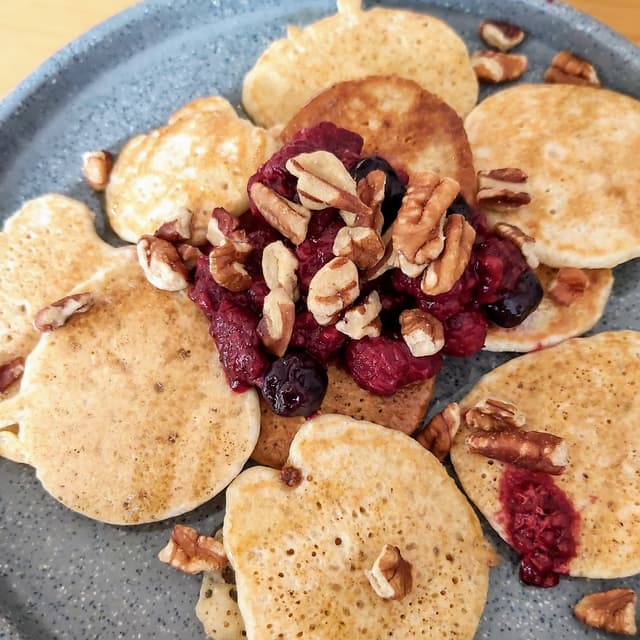 菜肴“Mini hotcakes”的照片