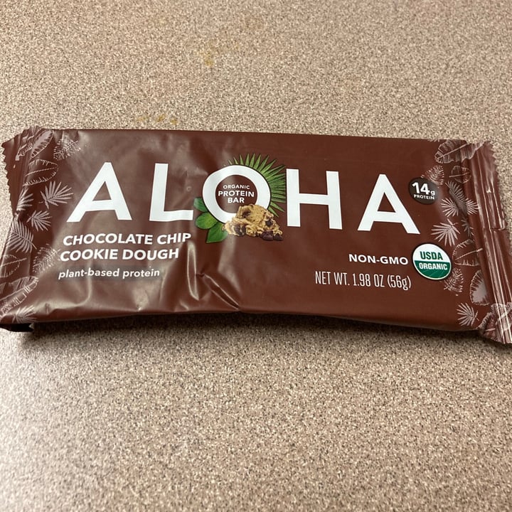 Aloha Chocolate Chip Cookie Dough (plantbased protein) Review abillion