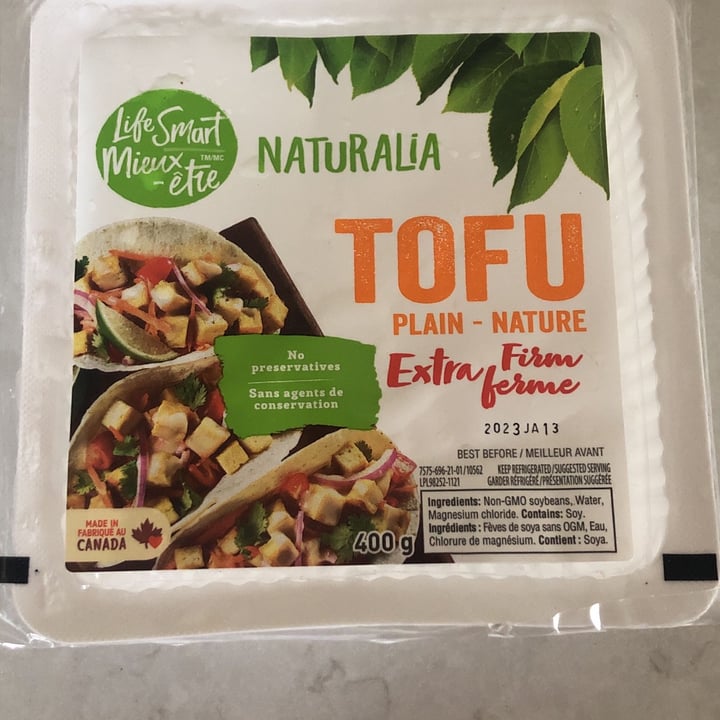 photo of Naturalia Naturalia tofu nature Extra Ferme shared by @vegovegan on  15 Nov 2022 - review