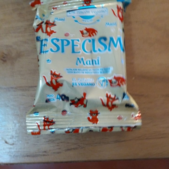 review photo of Un Rincón Vegano Especismo Cero Alfajor Relleno De Mani Con Baño De Repostería Blanco shared by @saragr on 06 Jul 2021 - review