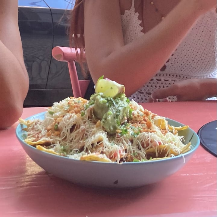 review photo of Vegan Junkies Loaded Nachos shared by @micolino on 06 Jul 2022 - review