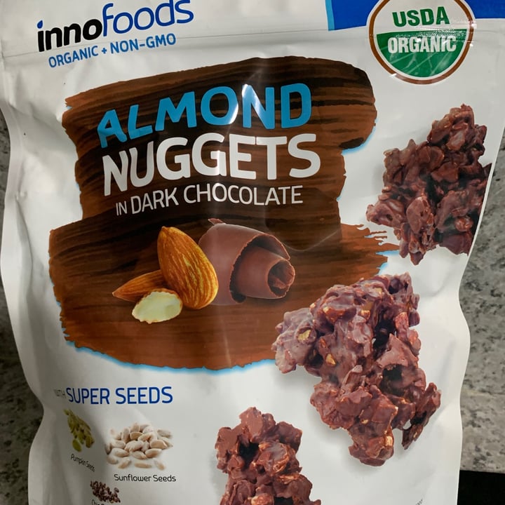 photo of InnoFoods Almond Nuggets shared by @onehungryvegan on  20 Oct 2020 - review
