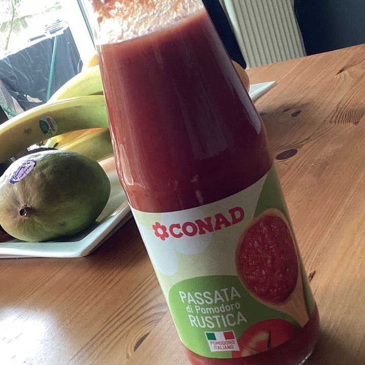 photo of Conad Passata di pomodoro rustica shared by @serenagrazia on  03 Apr 2022 - review