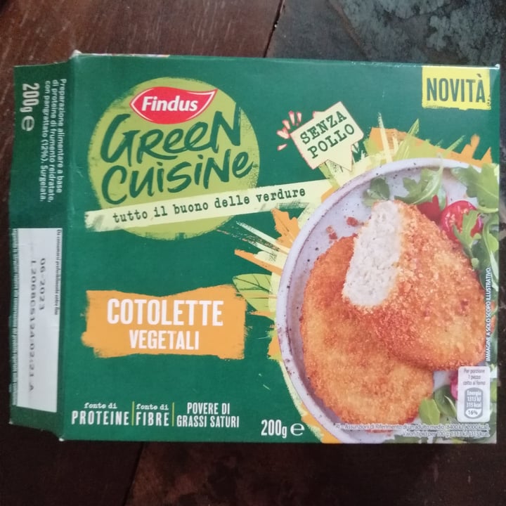 photo of Findus Cotolette vegetali shared by @biancamaria on  26 Jun 2022 - review