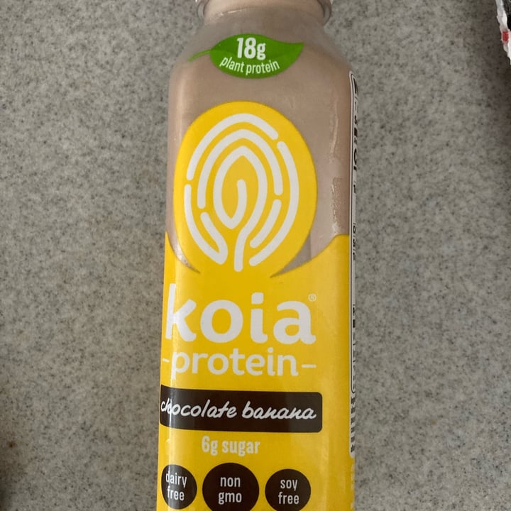 photo of Koia Koia Chocolate Banana shared by @lianal627 on  29 May 2022 - review