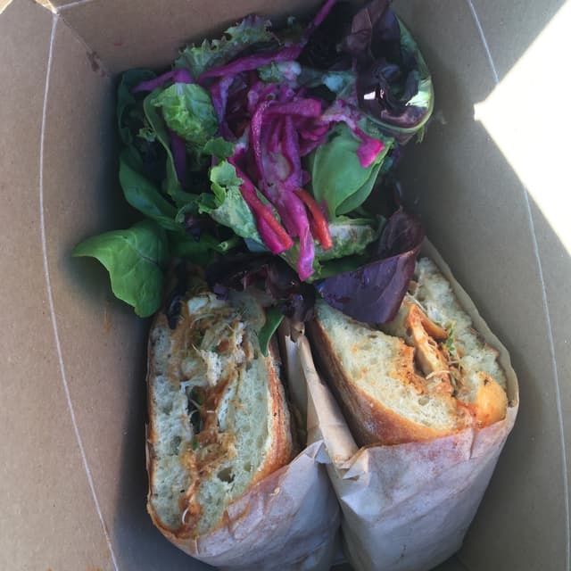Photo of the dish “Bbq tofu sandwich”