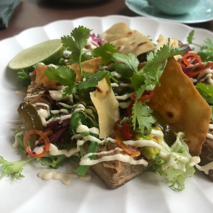 photo of Đu Đủ Xanh | Tiệm Chay . Vegetarian Jackfruit Salad shared by @trangdang on  22 Jan 2021 - review