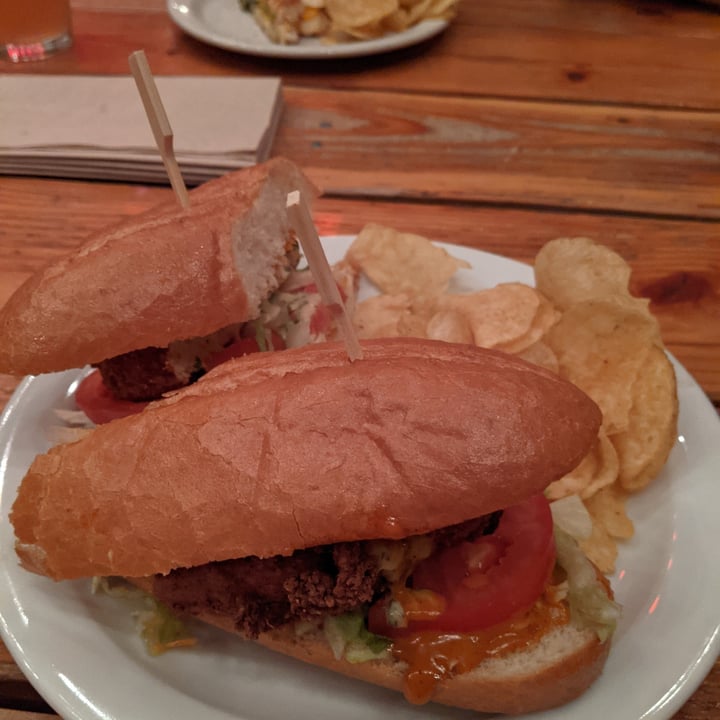 photo of The Sweet Hereafter Fried Chk'n Po Boy shared by @veganjuliana on  17 Nov 2021 - review