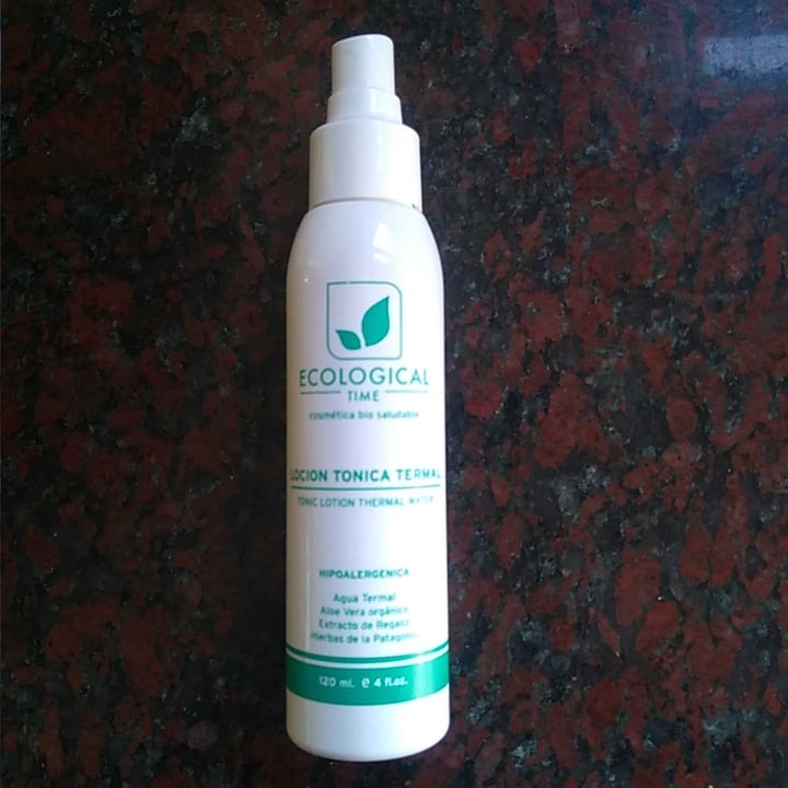 review photo of Ecological time Loción tónica termal shared by @bentonita on 21 Sep 2020 - review