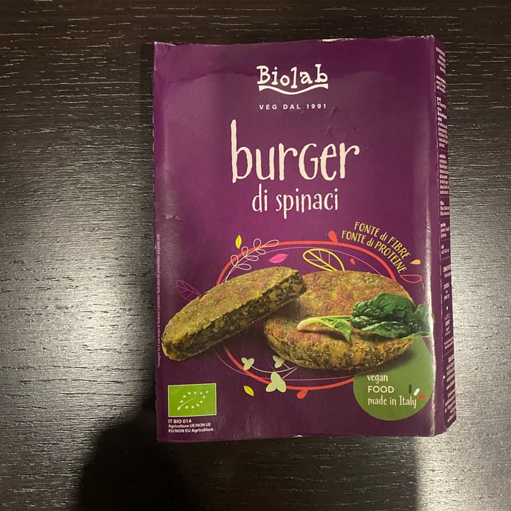 review photo of Biolab Burger di Spinaci shared by @carol9 on 08 Sep 2022 - review