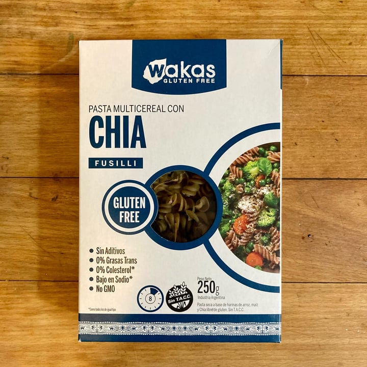 photo of Wakas Pasta Multicereal con Chia shared by @outofstep on  17 Nov 2021 - review