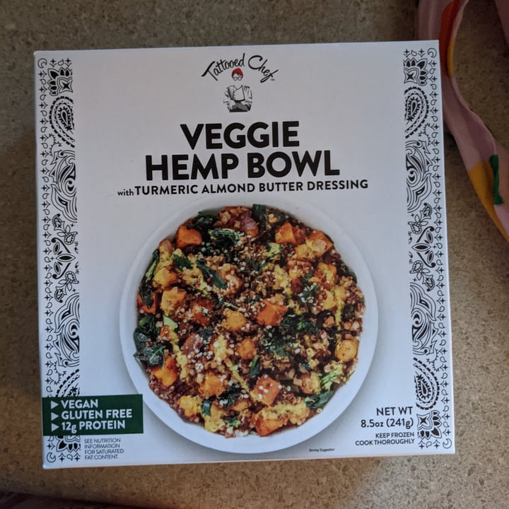 Tattooed Chef Veggie Hemp Bowl Review abillion