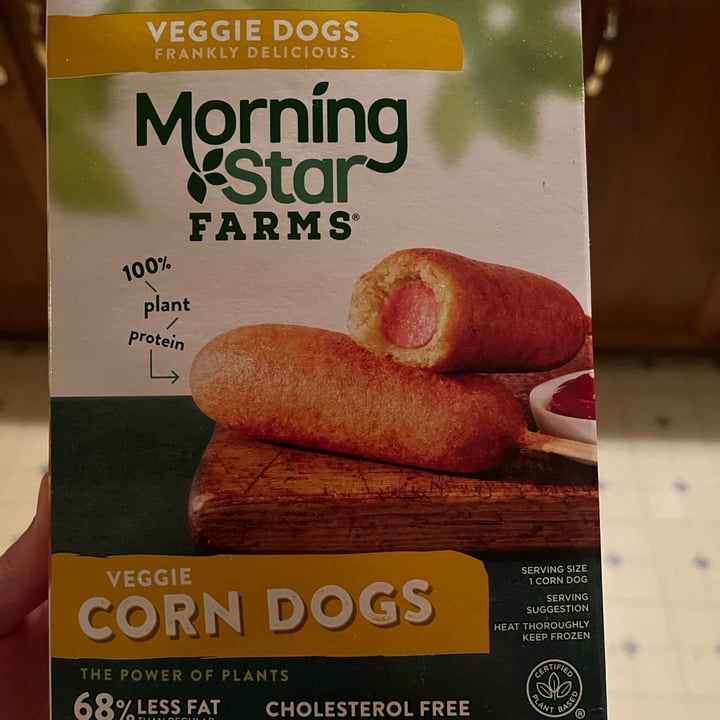 photo of MorningStar Farms Veggie Corn Dogs shared by @ivastoykova on  01 Nov 2022 - review