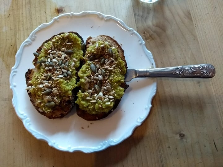 photo of Lovecrumbs Mashed peas on toast shared by @holly on  25 Mar 2020 - review
