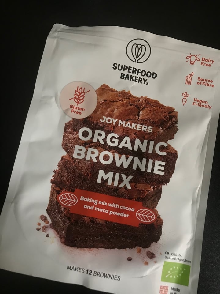 photo of Superfood Bakery Organic Brownie Mix shared by @mariaubergine on  25 Dec 2019 - review