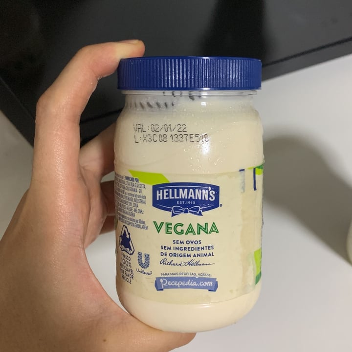 review photo of Hellmann’s Hellman’s Vegan Mayonnaise shared by @dominion-mari on 19 Jul 2021 - review