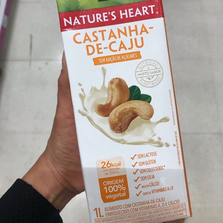 photo of Nature's Heart Bebida de Cashews sin azucar shared by @nandab on  25 Jul 2021 - review