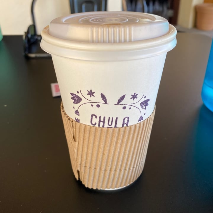 photo of CHULA vegan café Chai Latte shared by @curvycarbivore on  22 Mar 2021 - review
