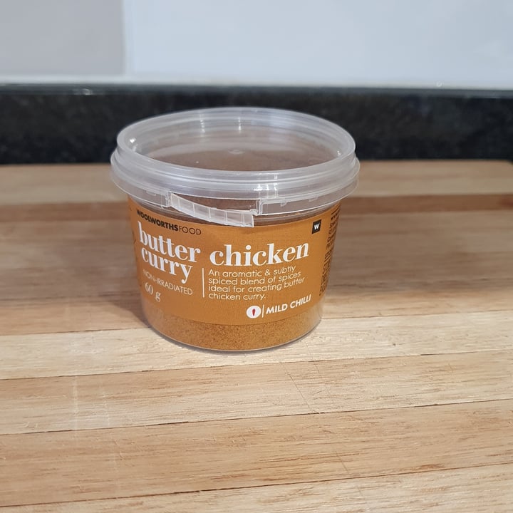 photo of Woolworths Food Butter Chicken Curry Spice Blend shared by @rozaanfichardt on  04 Oct 2020 - review
