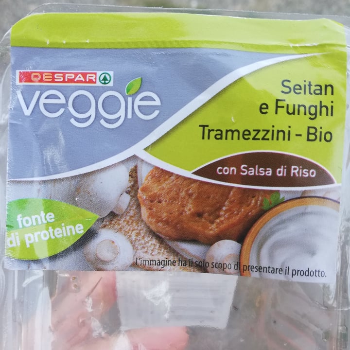 photo of Despar Veggie Tramezzino funghi e seitan shared by @chiaragnese on  20 Oct 2022 - review