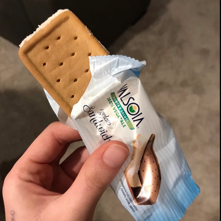 photo of Valsoia Soya Ice Cream Sandwiches shared by @veganfoodienz on  09 Aug 2021 - review