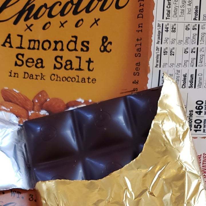 photo of Chocolove Almonds & Sea Salt in Dark Chocolate 55% shared by @vegangigi4ever on  22 Sep 2022 - review