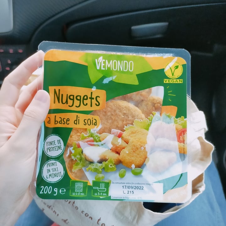 photo of Vemondo  Nuggets a Base di Soia shared by @malegria on  23 Aug 2022 - review