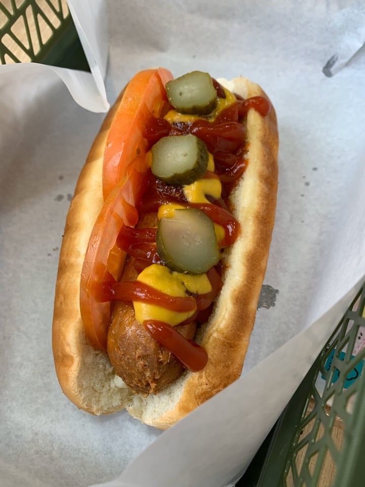 photo of Veggie Dojo Mexican Salsa Hotdog shared by @greenbovine on  08 Feb 2020 - review