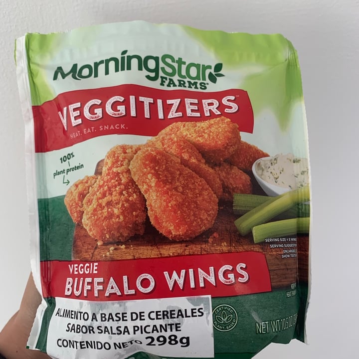 review photo of MorningStar Farms Veggitizers Veggie Buffalo Wings shared by @ms-brightside on 04 Jul 2021 - review