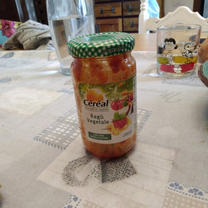 photo of Céréal Ragù Vegetale shared by @lasilviavegana on  14 Apr 2021 - review