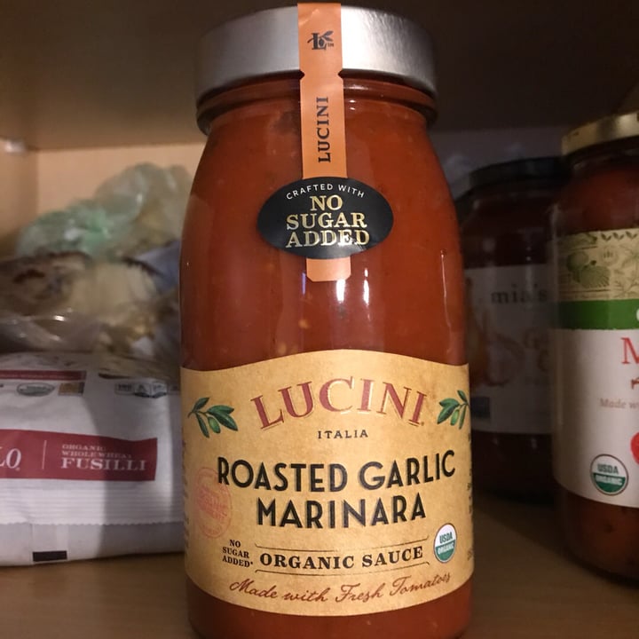 photo of Lucini Roasted Garlic Marinara shared by @hkircher on  21 Jul 2020 - review