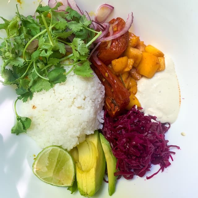 Photo of the dish “Veganizer 2021”