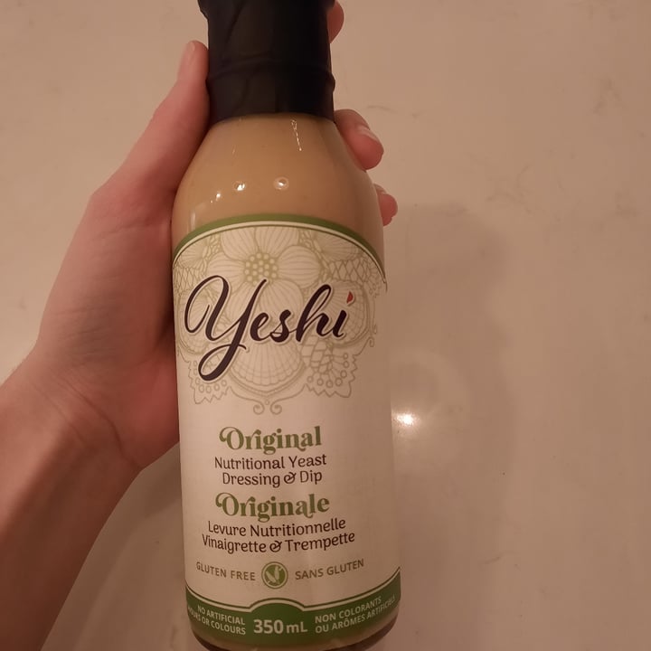 photo of Yeshi Original Nutritional Yeast Dressing shared by @corieveg on  12 Nov 2021 - review