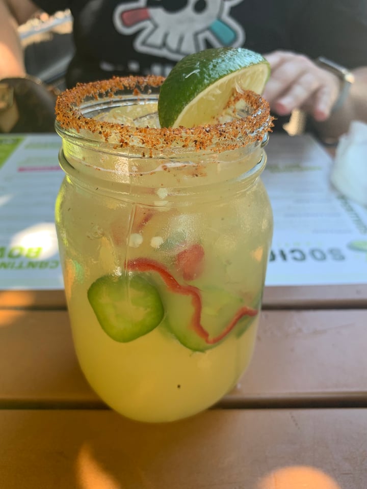 photo of Social Cantina Spicy Margarita shared by @jeremytheape on  02 Jul 2022 - review