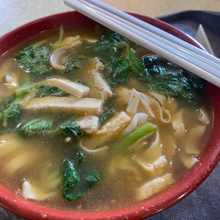 photo of 24 hours Vegetarian Food @ East Singapore (Pasir Ris) Veg Sha Cha Handmade Flat Noodles shared by @theveganduck on  12 Dec 2021 - review