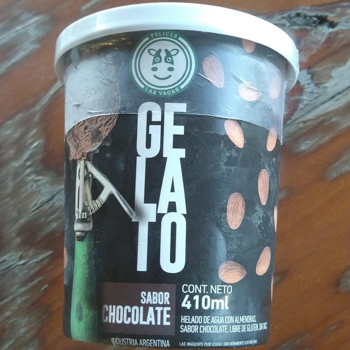review photo of Felices Las Vacas Helado de Agua sabor Chocolate shared by @pablopino on 27 Sep 2021 - review