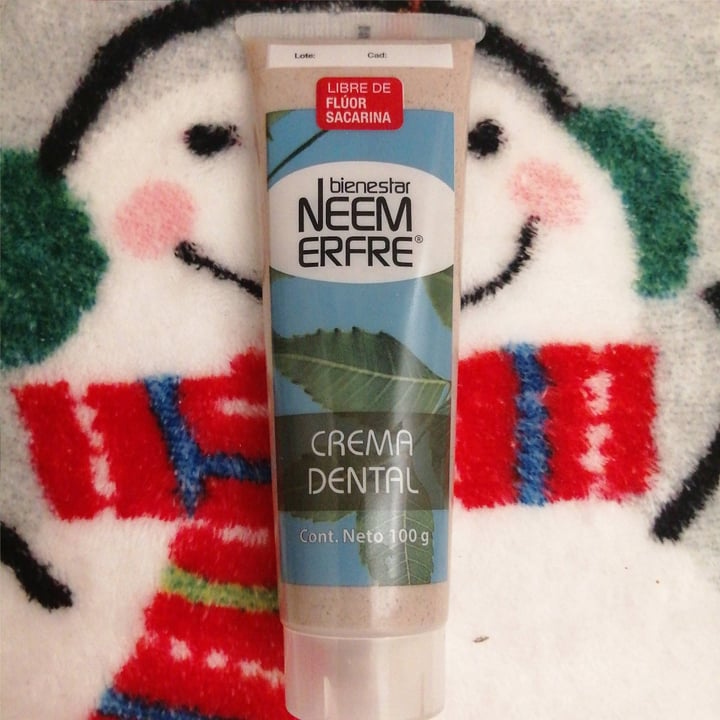 review photo of Bienestar Neem Erfre Crema Dental shared by @saidfaccio16 on 07 Jan 2021 - review