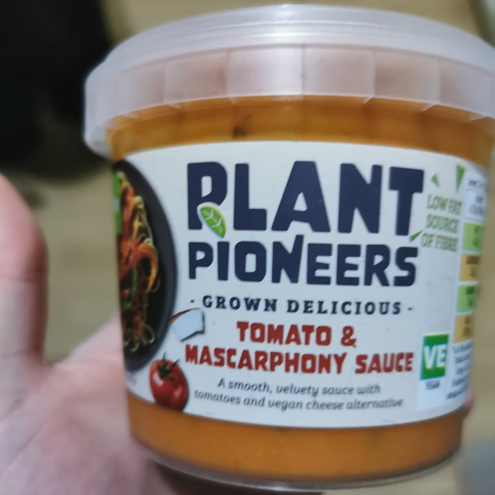 photo of Plant Pioneers Tomato and Marscaphony Pasta Sauce shared by @transbino on  19 Dec 2020 - review