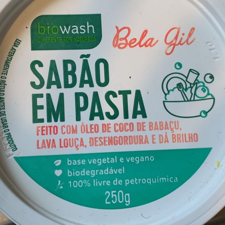 photo of Biowash Sabão em pasta Bela Gil shared by @camilaraso on  16 Apr 2022 - review