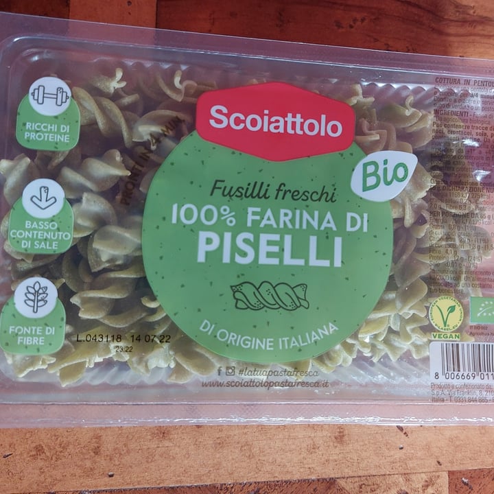 photo of Scoiattolo Pasta di piselli shared by @camibognoli99 on  24 May 2022 - review