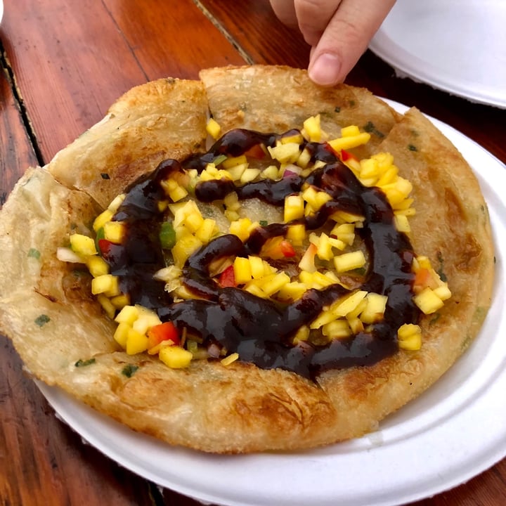 photo of Luanne's Wild Ginger Scallion Pancake A (with Mango) shared by @ilovegoats on  12 Dec 2020 - review